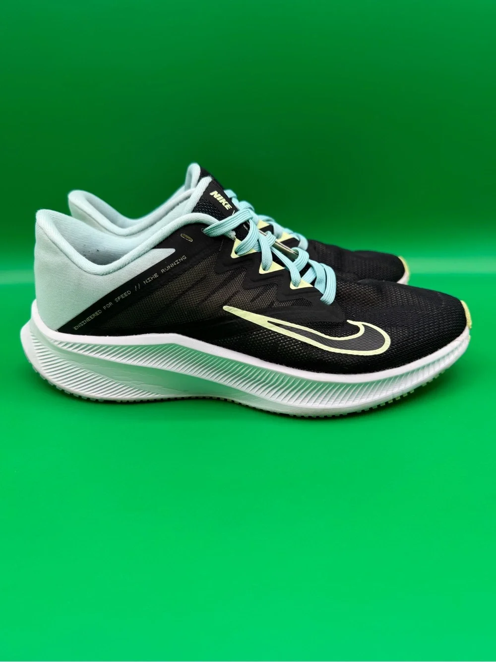 Nike Womens Quest 3 Black Running Sneakers Shoes CD0232-005 SZ 8